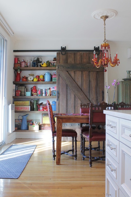 Eclectic Dining Room by Esther Hershcovich