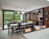 Houzz Tour: Industrial Rococo Style in a London Courtyard Flat