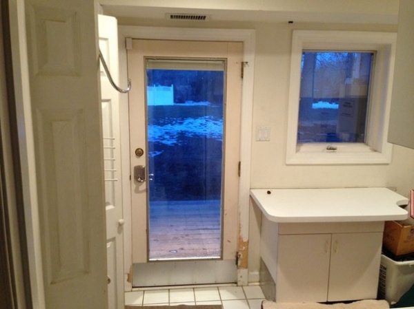 A Laundry Room With a Shower and Bunk Beds for Very Dirty Dogs