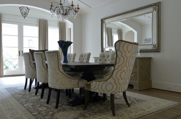 Contemporary Dining Room by Sarah Greenman