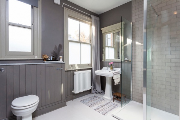 Transitional Bathroom by Chris Snook