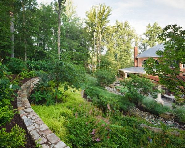 Traditional Landscape by SURROUNDS Landscape Architecture + Construction