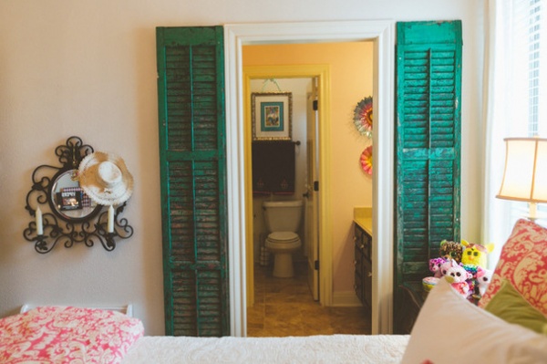 Transitional Bathroom by Heather Banks