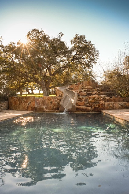 Rustic Pool by Katie Shearer Photography