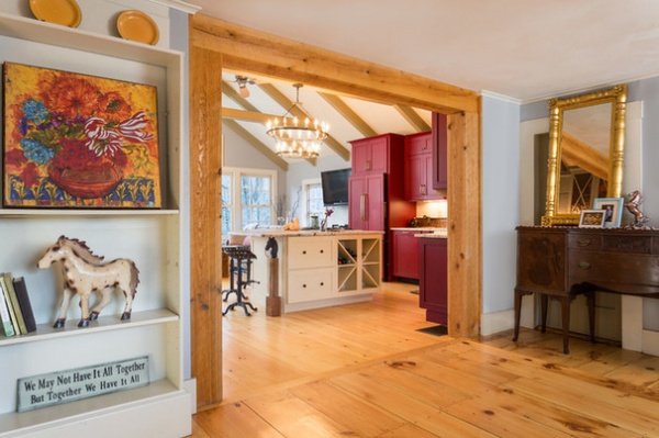 Farmhouse Kitchen by New England Design Elements