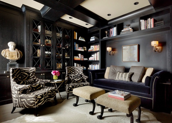 Traditional Home Office by Design Line Construction, Inc.