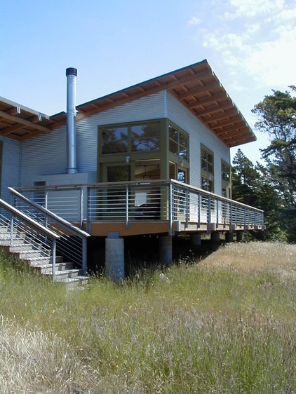 Contemporary Porch by Mohler + Ghillino Architects