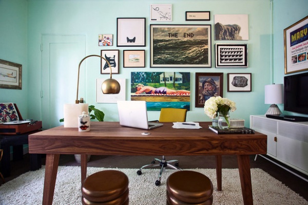 Midcentury Home Office by Homepolish