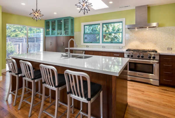 Contemporary Kitchen by Lauren Brandwein