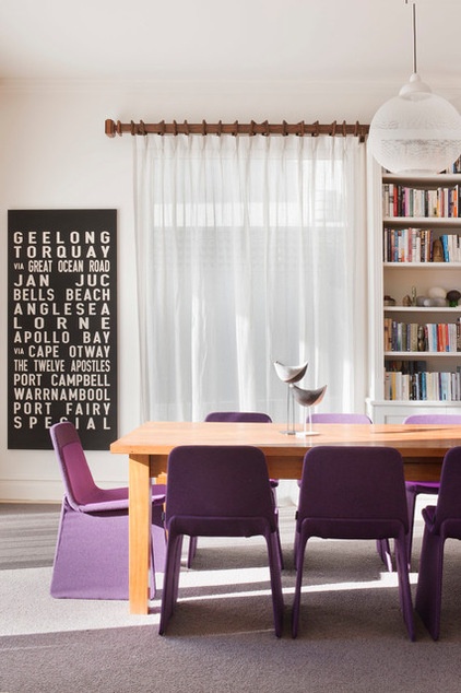 Contemporary Dining Room by Chan Architecture Pty Ltd