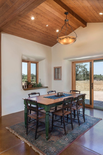 Farmhouse Dining Room by Semmes & Co. Builders, Inc