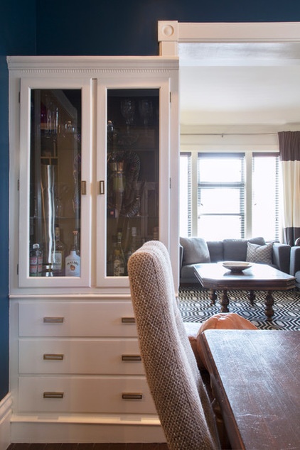 Eclectic Dining Room by Margot Hartford Photography