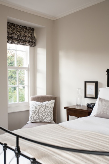 Farmhouse Bedroom by 24mm Photography