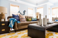 Room of the Day: Lighter Look for a Townhouse Great Room