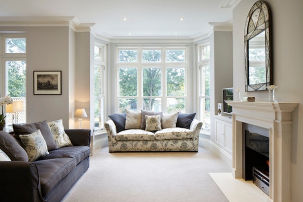 Traditional Living Room by Dyer Grimes Architecture