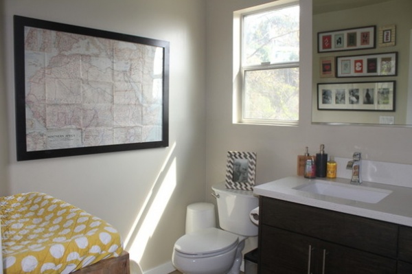 Eclectic Bathroom by Stacy Levin