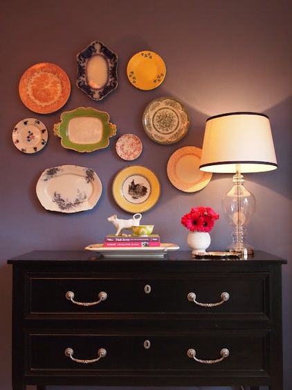 Eclectic Dining Room by Little Black Door