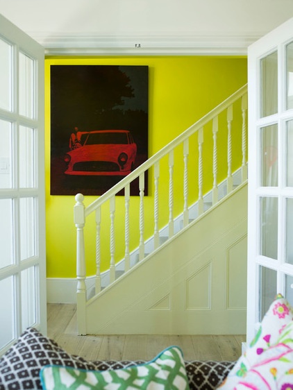 Contemporary Staircase by Anna Standish Interiors