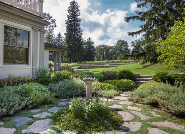 Farmhouse Landscape by Devore Associates