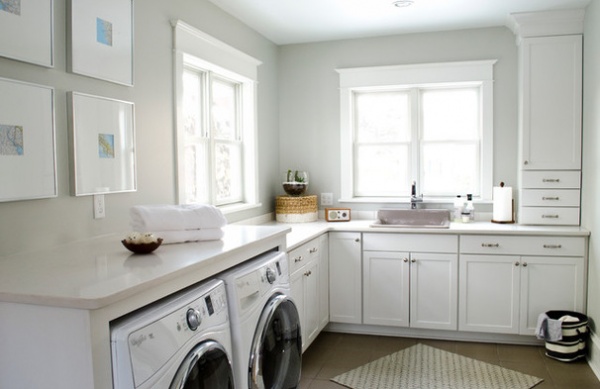 Traditional Laundry Room by MasterBrand Cabinets, Inc.