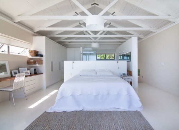 Contemporary Bedroom by Shirley Wayne Architect Cape Town