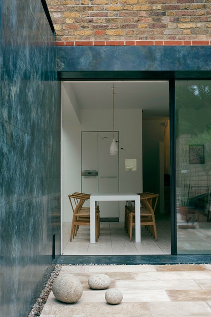 Contemporary Dining Room by Macdonald Wright Architects