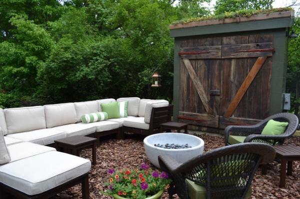 Eclectic Patio by Colleen Brett