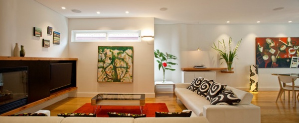 Contemporary Living Room by TO THE MIL excellence in construction