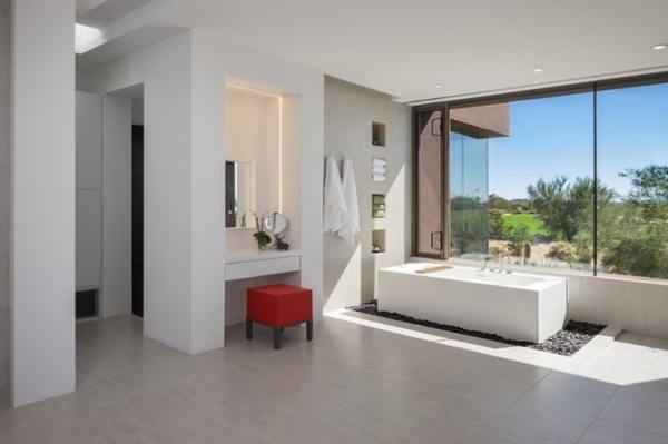 Modern Bathroom by Tate Studio Architects