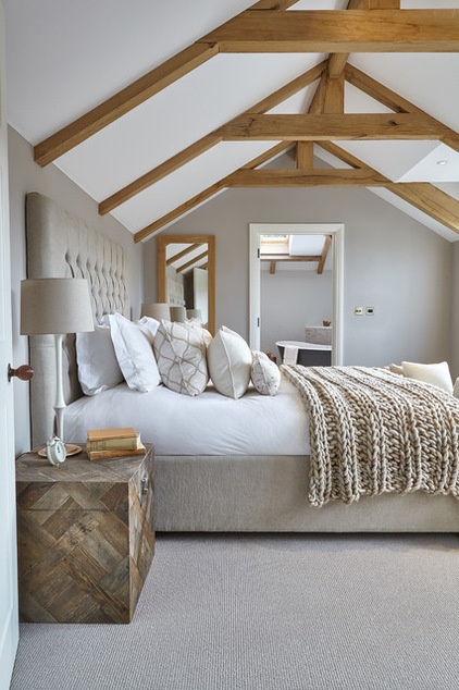 Farmhouse Bedroom by Mark Ashbee Photography