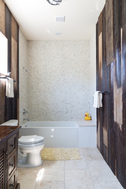 Rustic Bathroom by Spruce, LLC