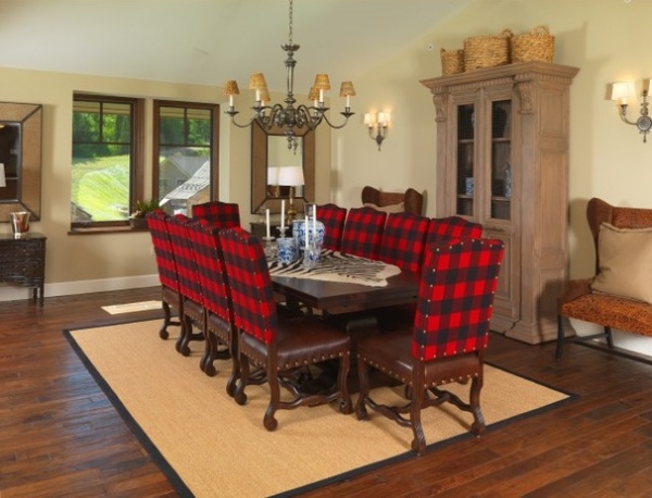 Traditional Dining Room by Alder and Tweed