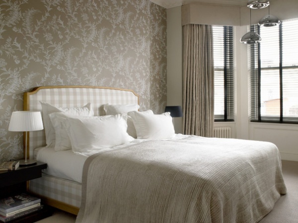 Transitional Bedroom by Laura Hammett Ltd