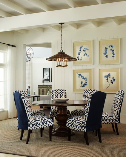 Traditional Dining Room by L K DeFrances & Associates