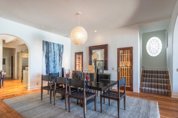 Contemporary Dining Room by Carolyn Reyes