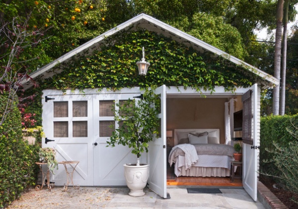 Traditional Garage And Shed by Carolyn Reyes