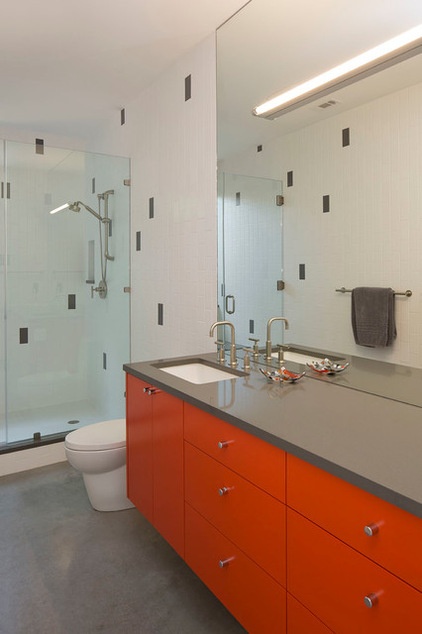 Contemporary Bathroom by Dick Clark + Associates