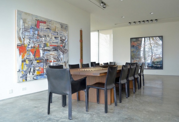 Contemporary Dining Room by Sarah Greenman