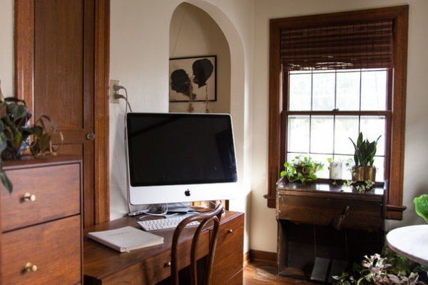 Eclectic Home Office by A Darling Felicity Photography