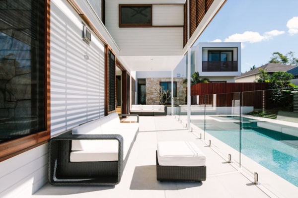 Contemporary Pool by Davis Architects