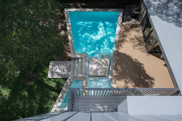 Midcentury Pool by Webber + Studio, Architects