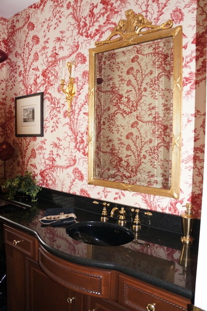 Traditional Bathroom by LS Home