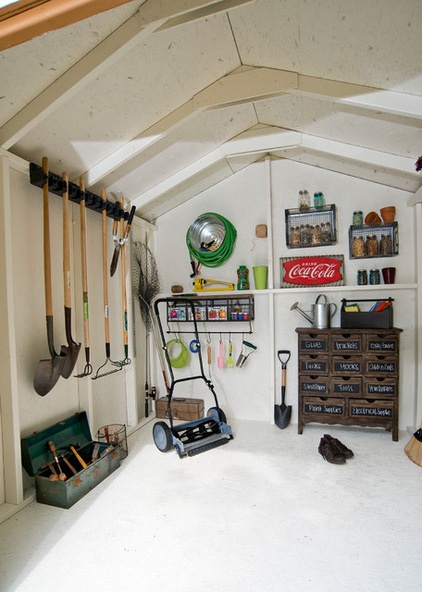 Traditional Garage And Shed by Backyard Buildings