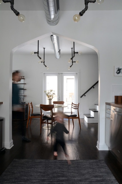 My Houzz: Eclectic, Industrial Style in a Charming Chicago Home