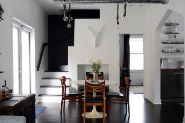 My Houzz: Eclectic, Industrial Style in a Charming Chicago Home