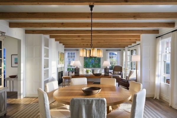 Beach Style Dining Room by Ike Kligerman Barkley