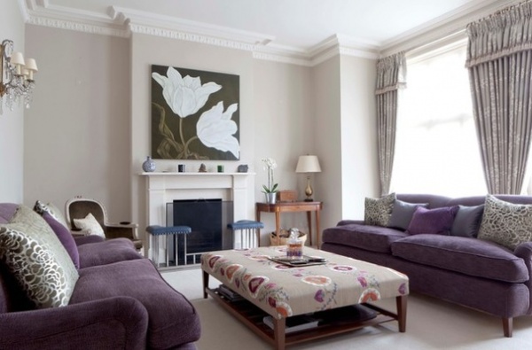 Traditional Living Room by Fiona Andrews Interiors Limited