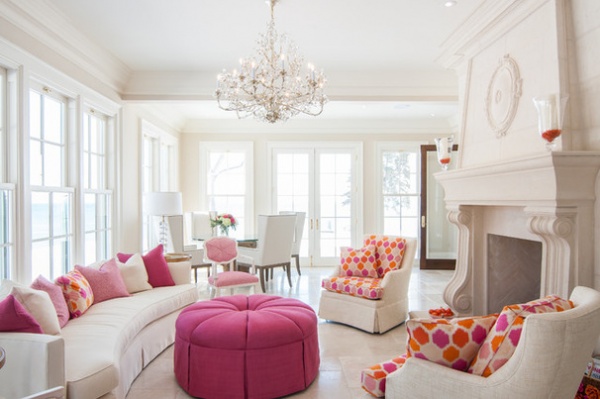 Traditional Living Room by Whitehall Homes