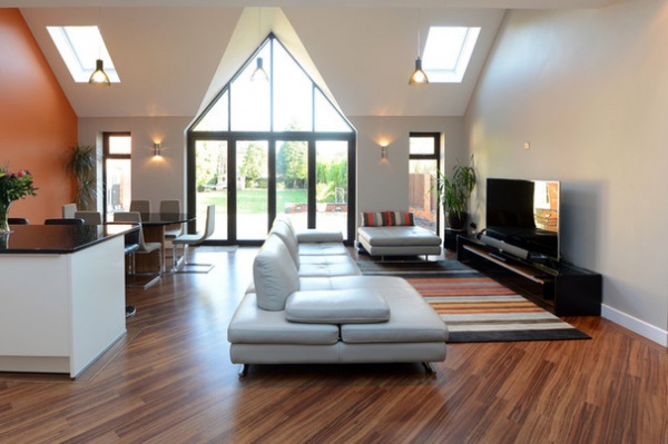 Contemporary Living Room by Probuild360.co.uk