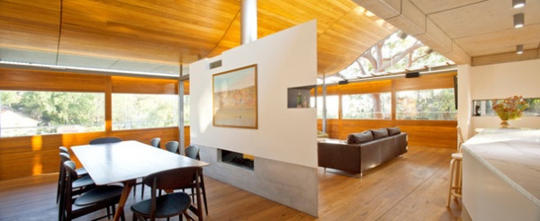 Contemporary Dining Room by Richard Cole Architecture